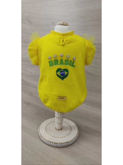 Baby Look Amarela