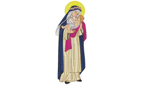Saint Rose of Lima with Child Jesus - buy online