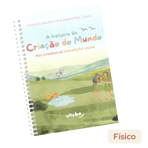 Meu Caderno de Percepção Visual • Físico • História da Criação - comprar online