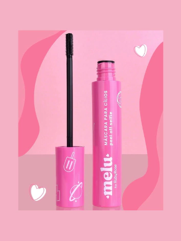 Máscara Para Cílios Peel Off Melu - Rubyrose