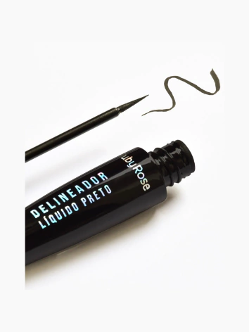 Delineador Liquido Preto - Rubyrose