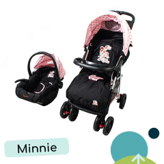 Coche cuna Disney Travel System con huevito