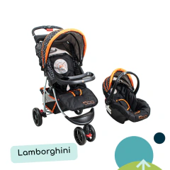 Cochecito jogger Lamborghini Travel System con huevito