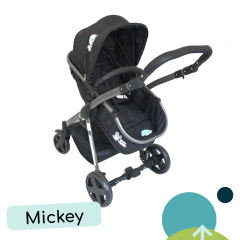 Coche Cuna de Disney 2 en 1 con Moises Extraíble - comprar online