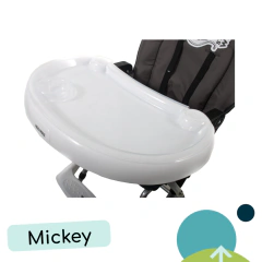 Silla de comer plegable para babé Disney