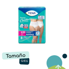 Tena Pants ropa interior Clásico x 8 unidades | Talle P/M y G/EG - comprar online