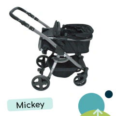 Coche Cuna de Disney 2 en 1 con Moises Extraíble - Crecere