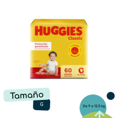 Huggies Classic Triple Protección Ahorra Pack M, G, XG, XXG, XXXG en internet
