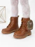 Bota/Coturno Nilqi Caramelo