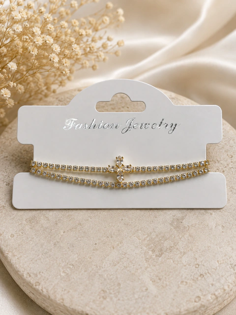 Pulsera bronce dorado 0315-226