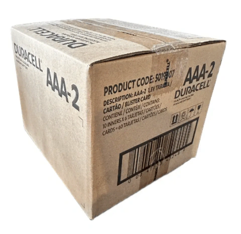 Caja Pilas Duracell AAAx12.