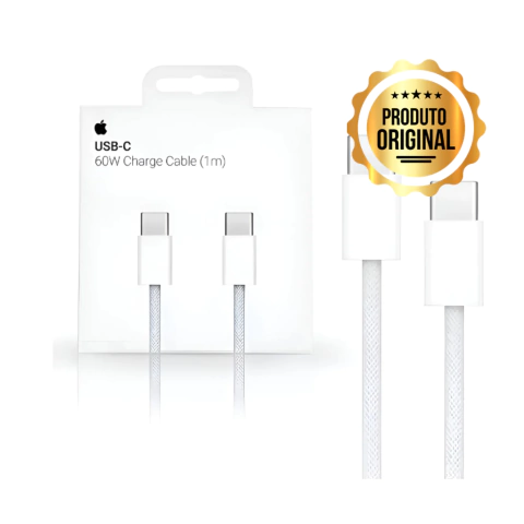Cabo de dados Apple Tipo C - 20w - Genuíno