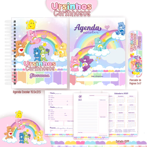 Agenda Escolar- Ursinho Carinhoso - comprar online
