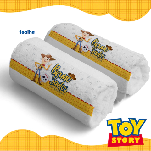 Toalhinha Boca Personalizada - Toy Story - comprar online