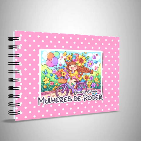 Livro de Colorir – Mulheres do poder - comprar online