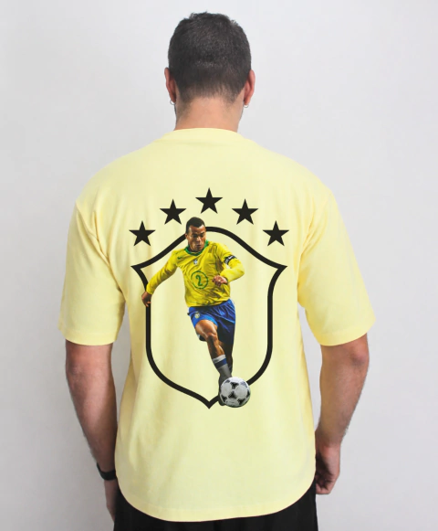 Camiseta Oversized Brasil Cafú