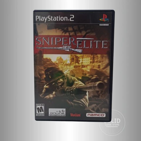 Sniper Elite – Playstation PS2 – Edição Black Label – Original NTSC-U