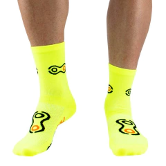 Meia Marcio May Amarelo Fluor Com Elo - comprar online