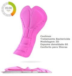 Bermuda Light Preta - Fit Bike Brasil
