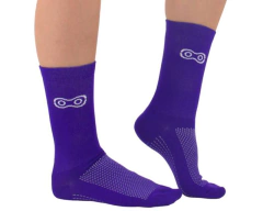 Meia Marcio May Roxo - Fit Bike Brasil