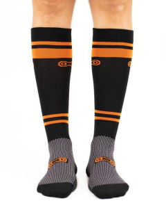 Meia Marcio May Extra Grande Orange High School - Fit Bike Brasil