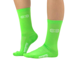 Meia Marcio May Verde/Neon