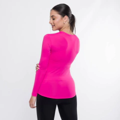 Camiseta Manga Longa Poliamida Ocean