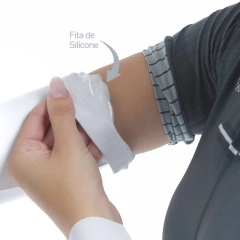 Manguito Verao Marcio May Race Branco - comprar online