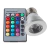 Foco RGB Con Control Remoto