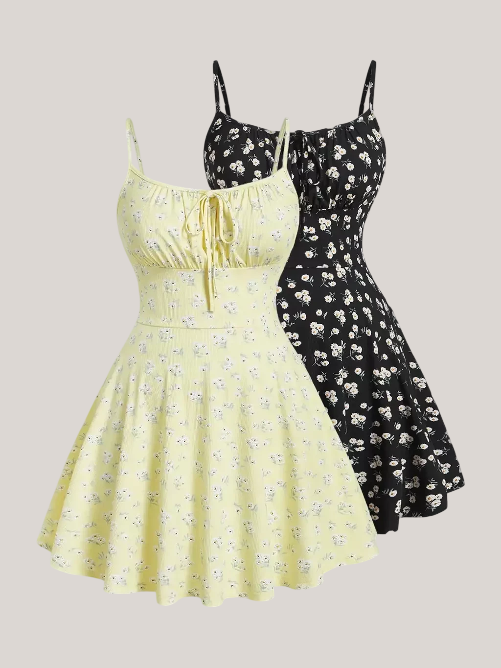 Vestido Floral sem Mangas