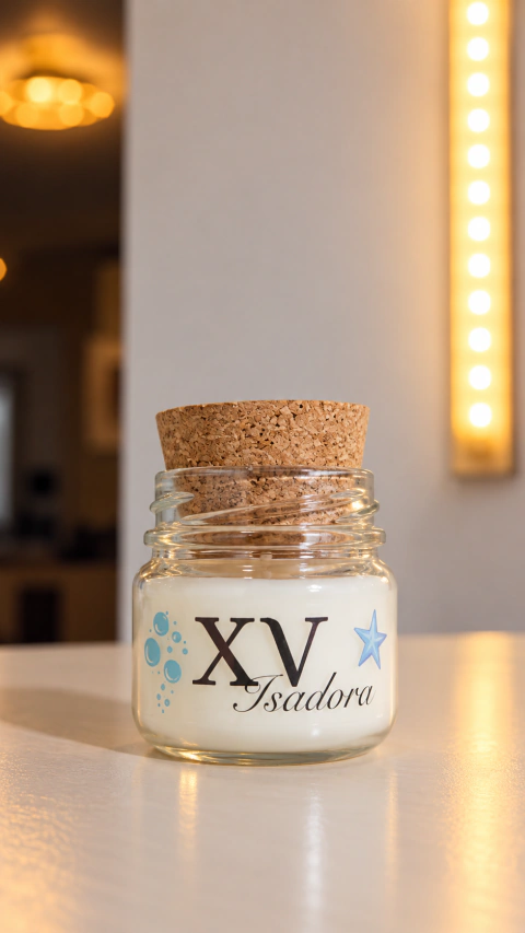 Vela Geleinha Personalizada — 40g