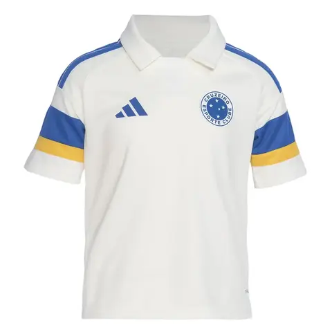 Camisa Cruzeiro III 26/27 - Torcedor Masculina - Branco e Azul