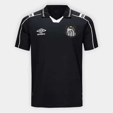 [Pré-venda] Camisa Santos III 26/27 - Torcedor Masculina - Preta
