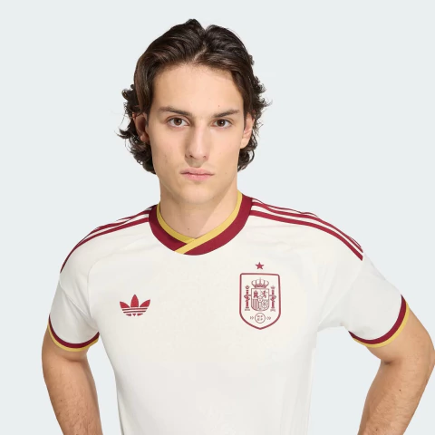 Camisa Seleção Espanha II 26/27 - Torcedor Ad***s Masculina - Branca