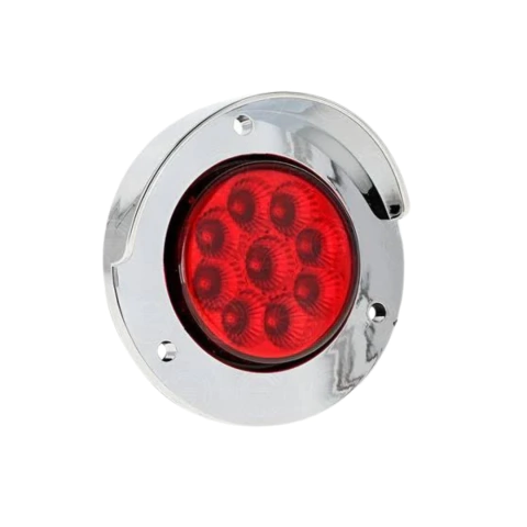 Plafón redondo 2” 9 led con visera