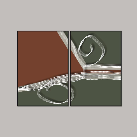 Duo Traço Contemporâneo - comprar online