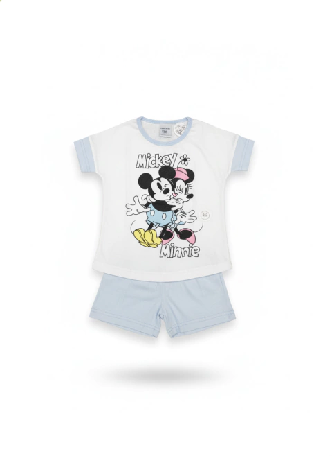Pijama corto infantil MICKEY y MINNIE