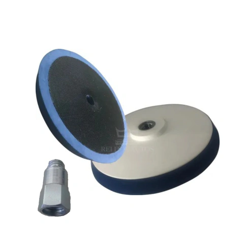 Suporte Eva 5 Polegadas Com Velcro Para Politriz + Adaptador