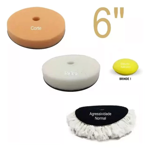KIT BOINA DE LÂ FU BRANCA E EP FU ONDUALDA C/CORTE,REFINO 6