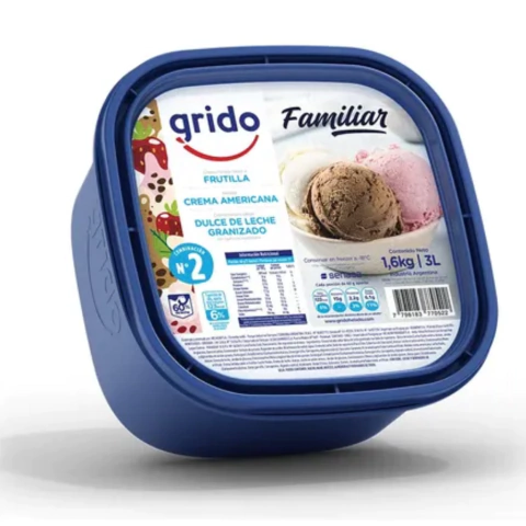 HELADO FAMILIAR N2 GRIDO - comprar online