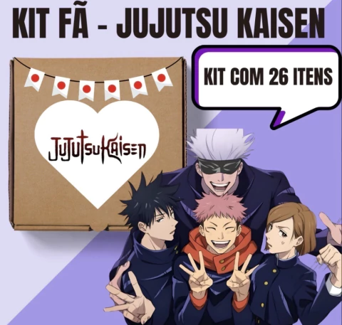 Kit fa jujutsu kaisen - comprar online