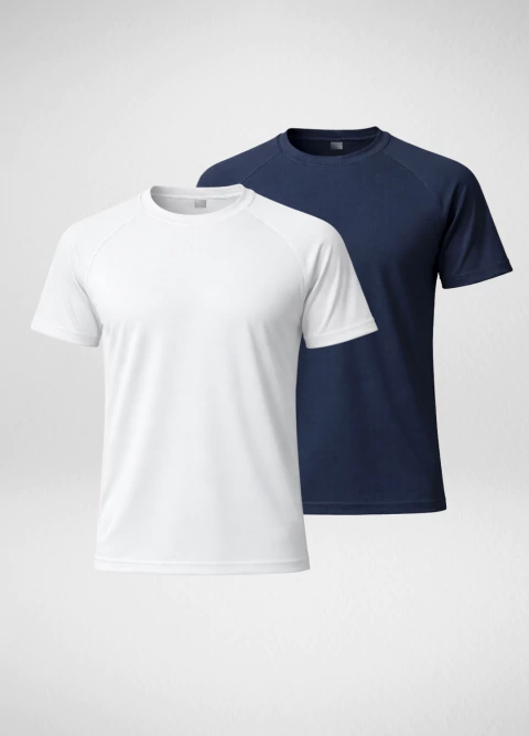 KIT 2 Camisetas Raglan Masculina Dry Performance - comprar online