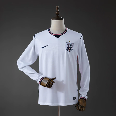 Camisa Inglaterra I 2026 - Manga Longa