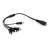Splitter de alimentación con ficha 2.1 macho-hembra - comprar online