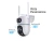 Cámara IP inalámbrica, con movimiento, exterior, doble lente - comprar online