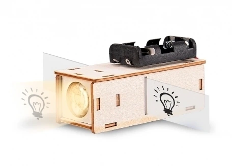 Kit educativo de madera balsa para niños