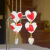 Mini corazon doble con perlita