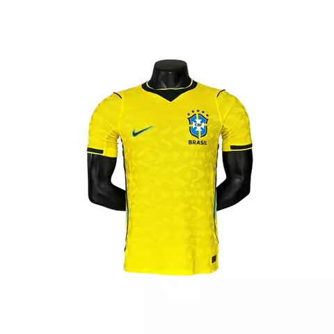 Camisa Seleção Brasileira I 26/27 - Jogador Nike Masculina - Amarela