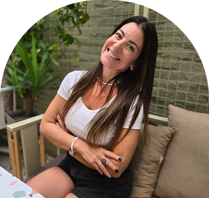 Nati, fundadora y directora creativa de Nati Colucci