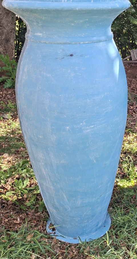 Forma de fibra de vidro pra fazer vaso estilo anfora